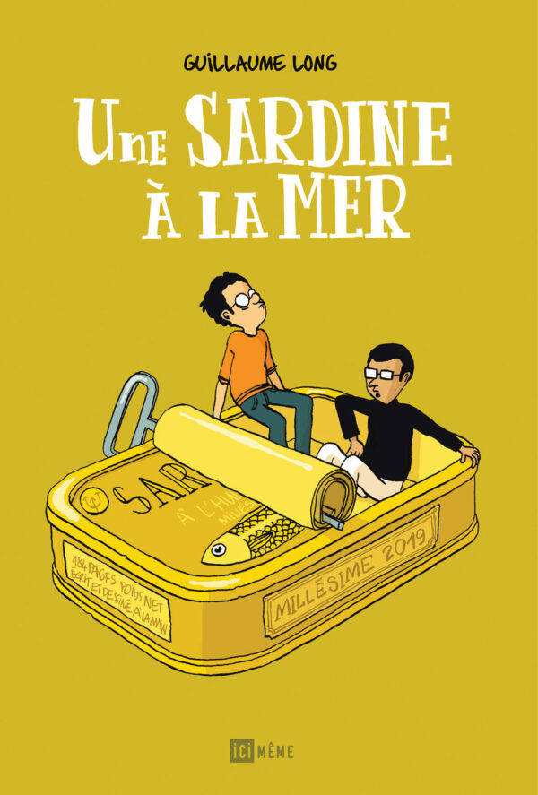 couverture livre une sardine a la mer